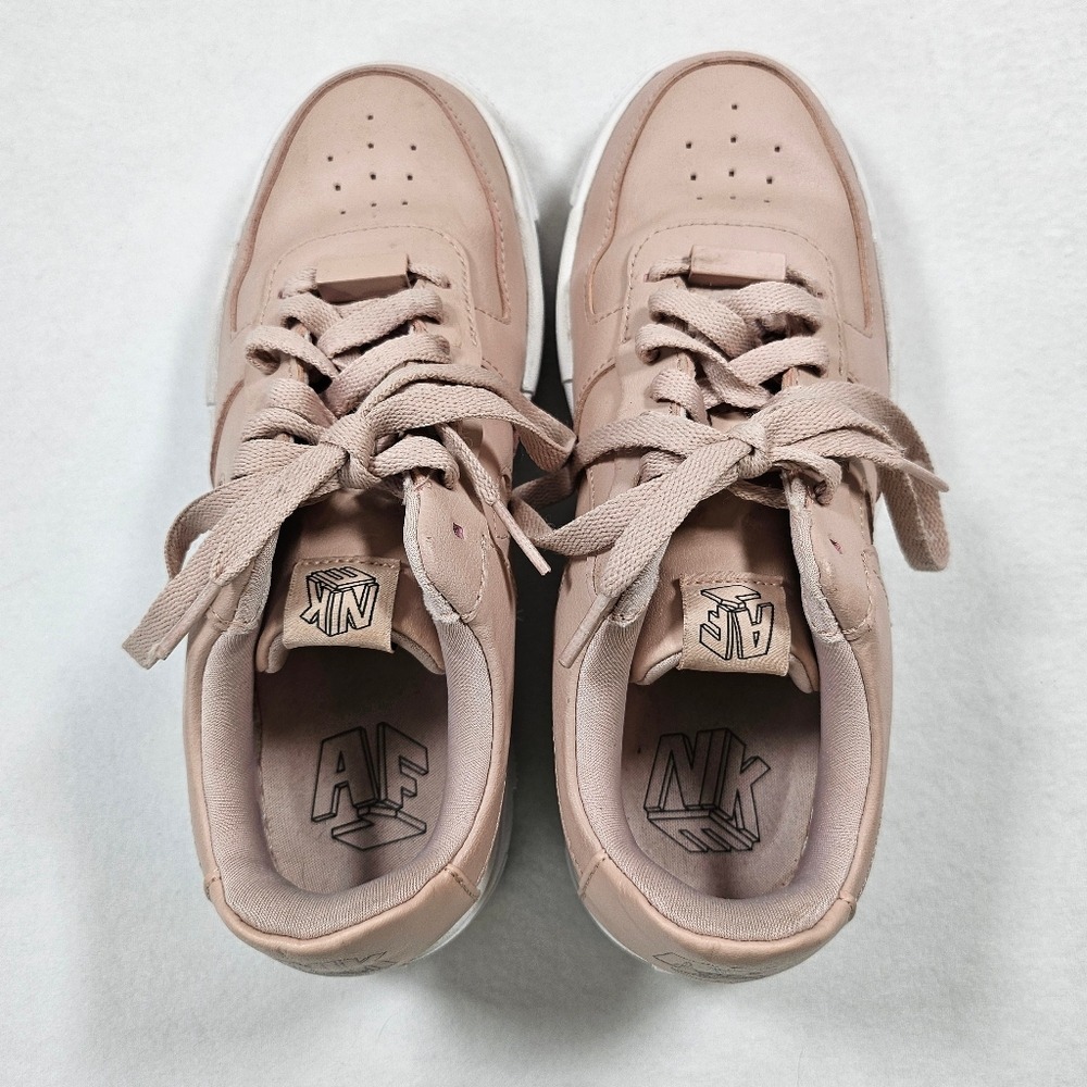 Nike Air Force 1 AF1 Pixel Particle Beige Sneakers CK6649-200 Womens Size 7 1/2 - Picture 8 of 10